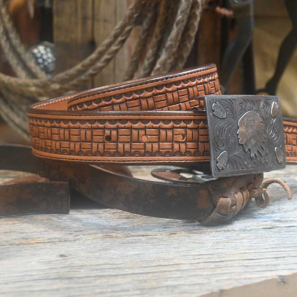 Western Belt Handmade by Tanner Field - 30" TFB006 MEN - Accessories - Belts & Suspenders Tanner Field   