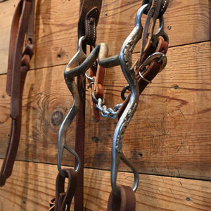 Bridle Rig - Tittor V-Port Bit and Headstall Buckle RIG624 Tack - Rigs Tittor   