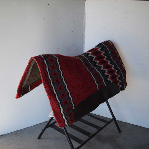 NEW Red Aztec Saddle Pad Sale Barn Teskey's   
