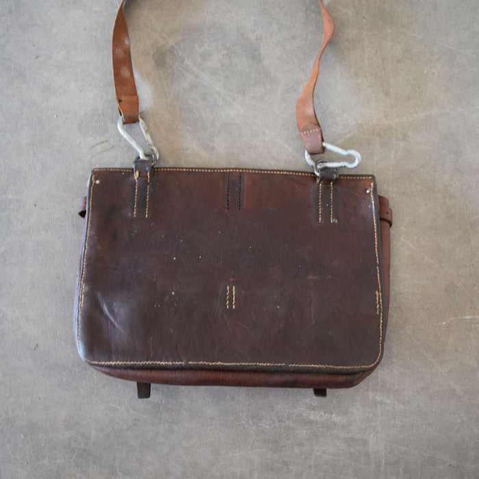 Used Vintage German Leather Saddle Bag Sale Barn Teskey's   