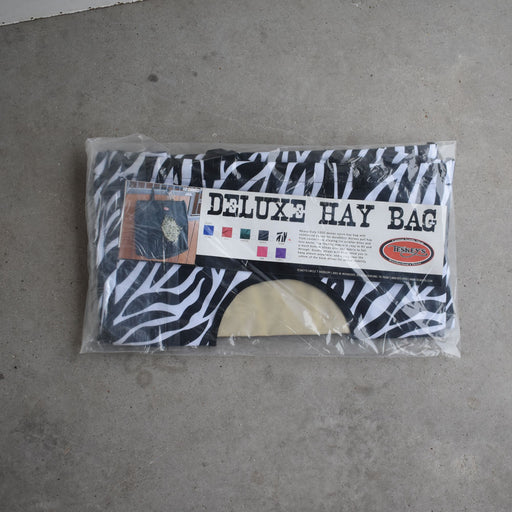 NEW Teskey's Deluxe Zebra Print Hay Bag Sale Barn Teskey's