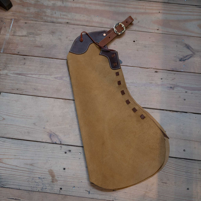 Kid's WLC 26" Stepthrough Chaps - Select Color Tack - Chaps & Chinks WLC Tan Brown