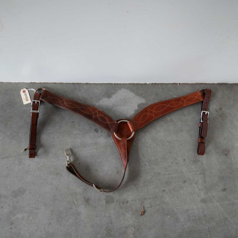 Barely Used Billy Cook Roping Breast Collar Sale Barn MISC   