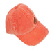 New Orange Teskey's Leather Logo Cap Sale Barn MISC   