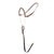 Professional's Choice Laced Rope Tiedown Set Tack - Nosebands & Tie Downs Professional's Choice   