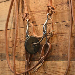 Bridle Rig - Barrel Bit - Professional Choice Twisted Wire Gag Bit  RIG368 Tack - Rigs Professional's Choice   