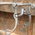 Kerry Kelley 65 12  V-Port with Roller - Silver Scroll Mounted Bit KK1061 Tack - Bits, Spurs & Curbs - Bits Kerry Kelley   
