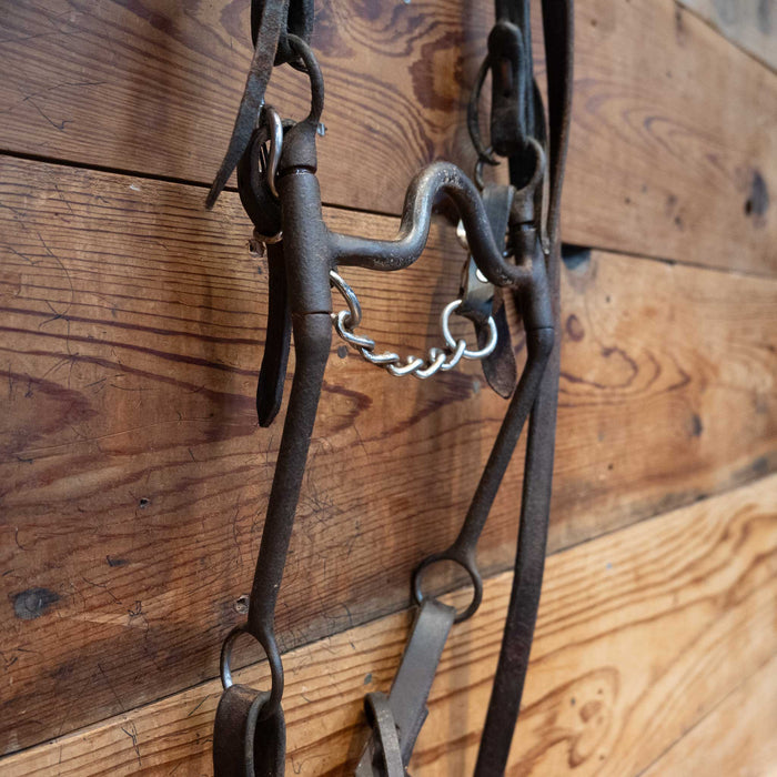 Solid Port Bridle Rig w/ Single Ear Headstall Tack - Rigs MISC