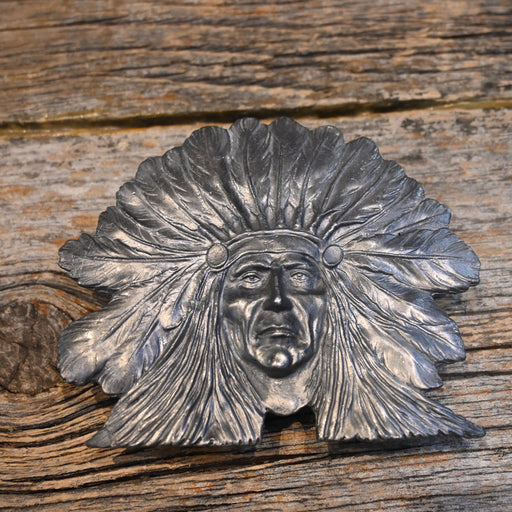 Vintage Indian Chief Belt Buckle ACCESSORIES - Additional Accessories - Buckles Teskey's