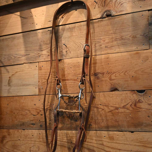 Bridle Rig -  Reinsman 3 Piece Copper Roller SBR331 Sale Barn MISC   