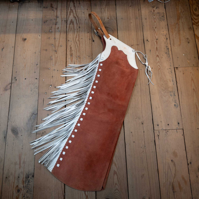 Used Paden Shafer Roughout Stepthrough Chaps Tack - Chaps & Chinks Paden Shafer