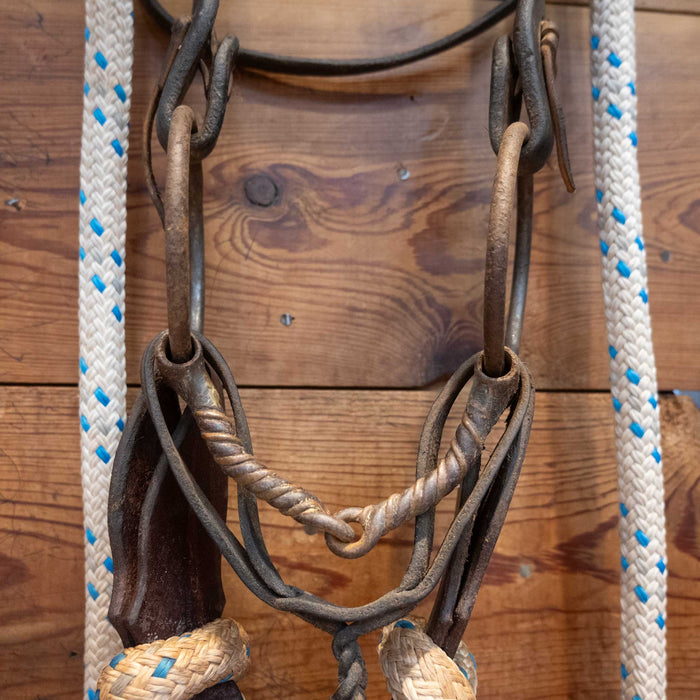 O-Ring Twisted Wire Snaffle Bridle Rig w/ Browband Headstall