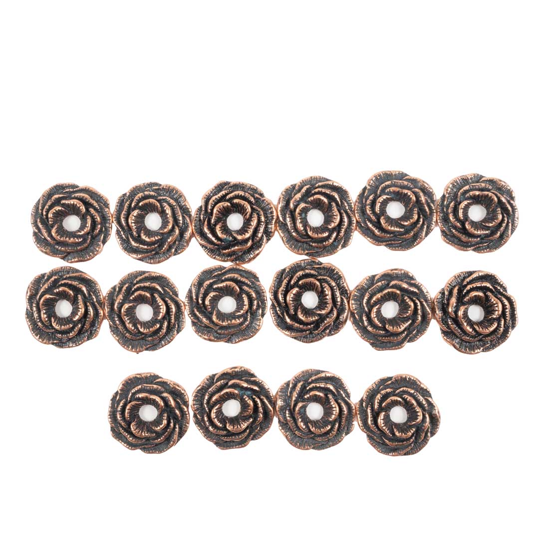 New Floral Set Of 16 1" Conchos Sale Barn MISC   