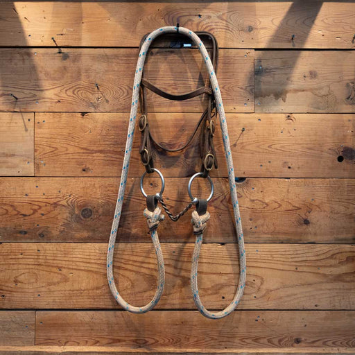 Tom Balding O-Ring Twisted Snaffle Bridle Rig Tack - Rigs Tom Balding