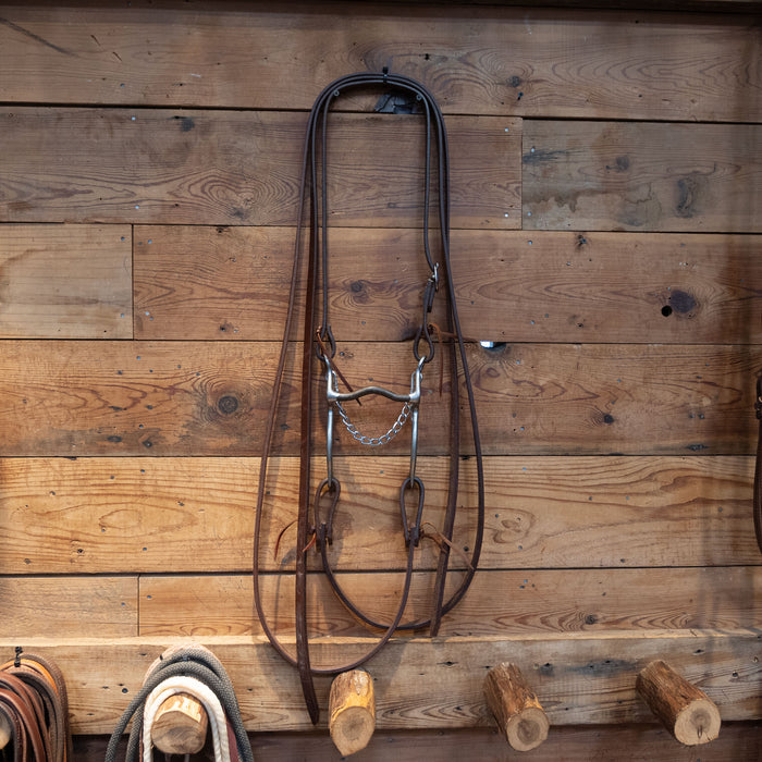 EJ Freeman Low Port Bit Bridle Rig