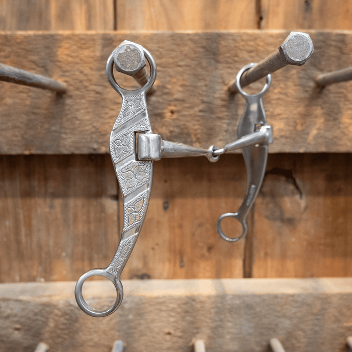 Kamphaus Silver Mounted Snaffle Bit