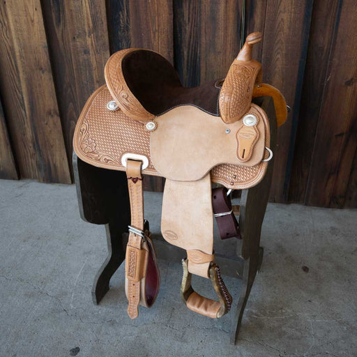 12.5" TESKEY'S COMPETITION SERIES BARREL SADDLE Saddles - New Teskey's Saddlery