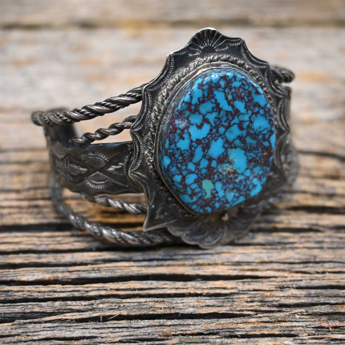 Vintage Navajo Turquoise Bracelet Collectibles MISC