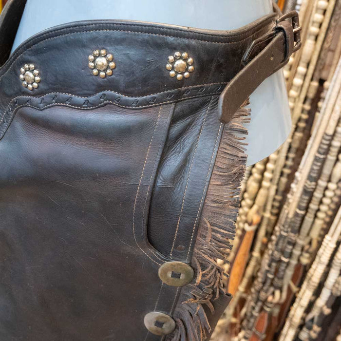Clark Handmade Shotgun Chaps Tack - Chaps & Chinks Clark