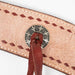 Teskey's 3" Roughout Buckstitch Breast Collar With Strings Tack - Breast Collars Teskey's Cactus  