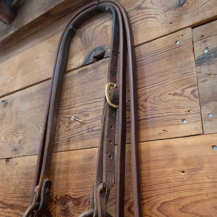 O-Ring Twisted Wire Snaffle Bridle Rig