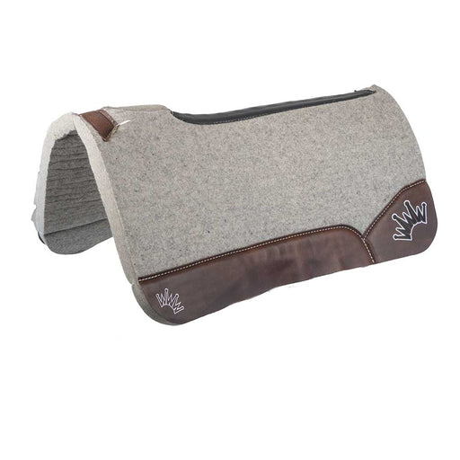 Best Ever Pad Kush Collection - Oak Nut Leather Tack - Saddle Pads Best Ever 30"x30" 1"