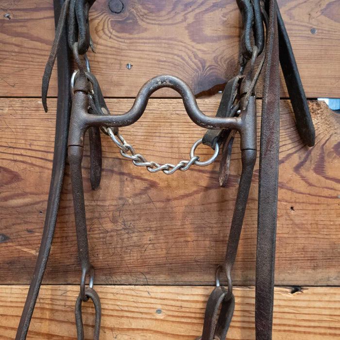 Solid Port Bridle Rig w/ Single Ear Headstall Tack - Rigs MISC