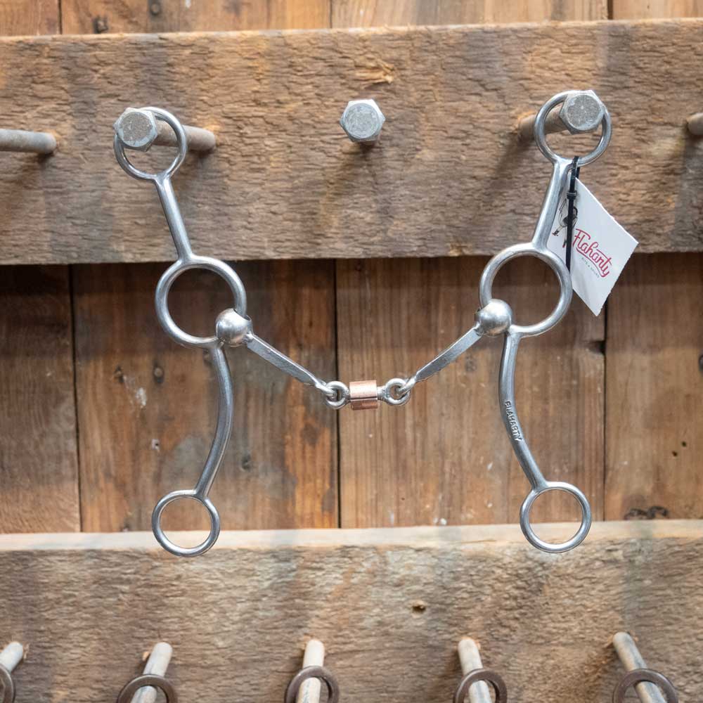 Flaharty Big Circle Gag Square Dogbone Bit Tack - Bits Flaharty