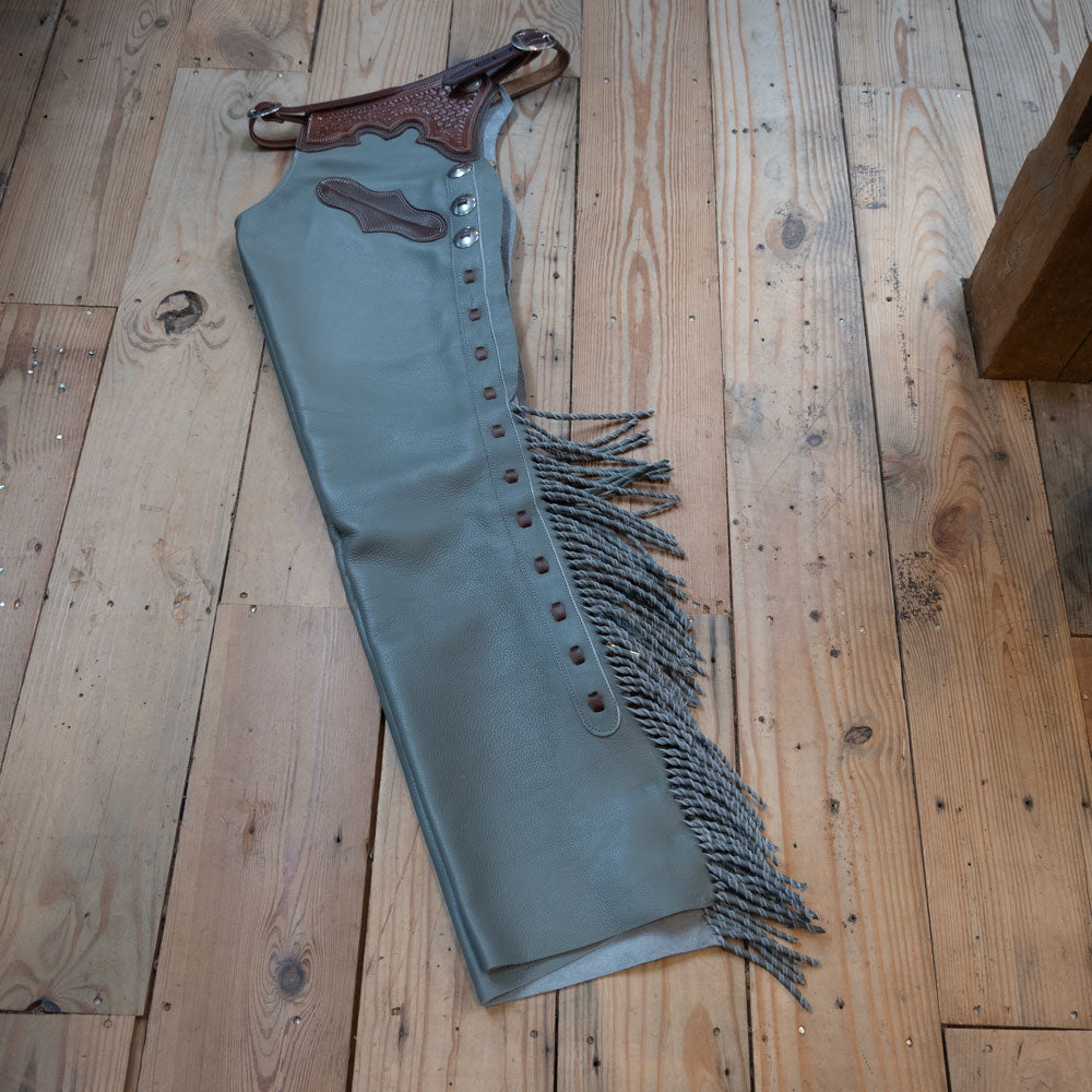 Teskey's Large Half-Breed Twisted Fringe Shotgun Chaps