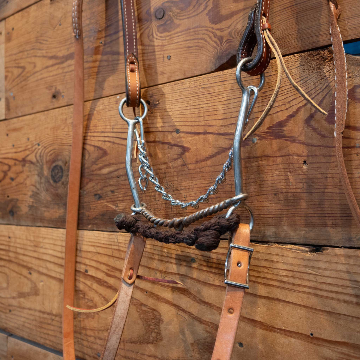 Twisted Wire 2pc Sliding Gag Bridle Rig — Teskeys