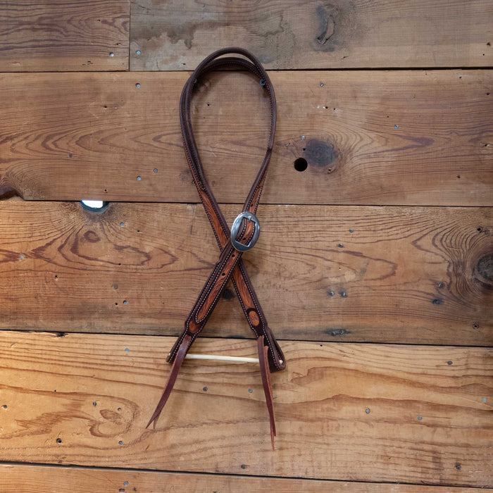 Ross Bullinger 3/4" Tooled Headstall  AAHS067