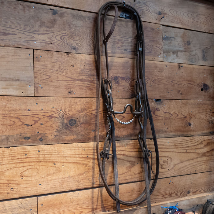 Gordy Alderson Silver Mounted Port Bridle Rig