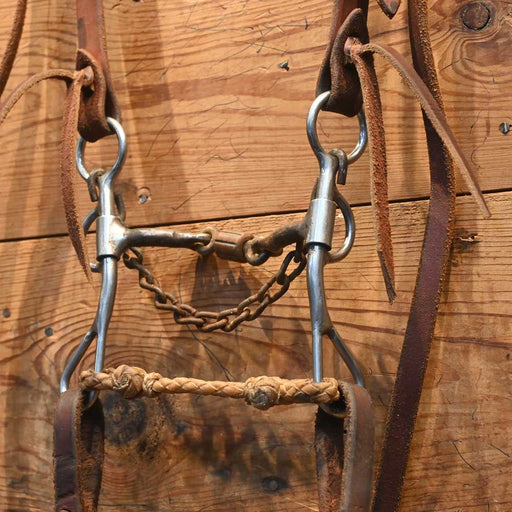 Bridle Rig -  Reinsman 3 Piece Copper Roller SBR331 Sale Barn MISC   