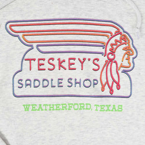 Teskey's Neon Sign Hoodie - Oatmeal TESKEY'S GEAR - Hoodies Lakeshirts   