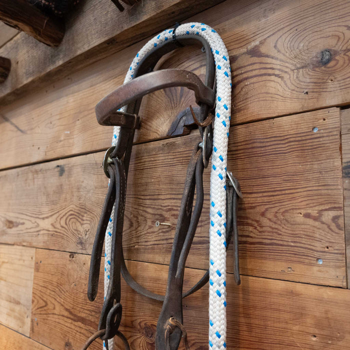 O-Ring Twisted Wire Snaffle Bridle Rig w/ Browband Headstall