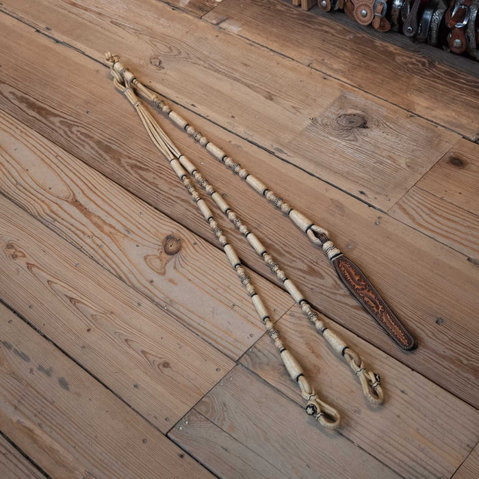 Handmade Rawhide Romel Reins 179