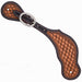Teskey's Diamond Small Seed Bordered Spur Straps Tack - Spur Straps Teskey's Men's