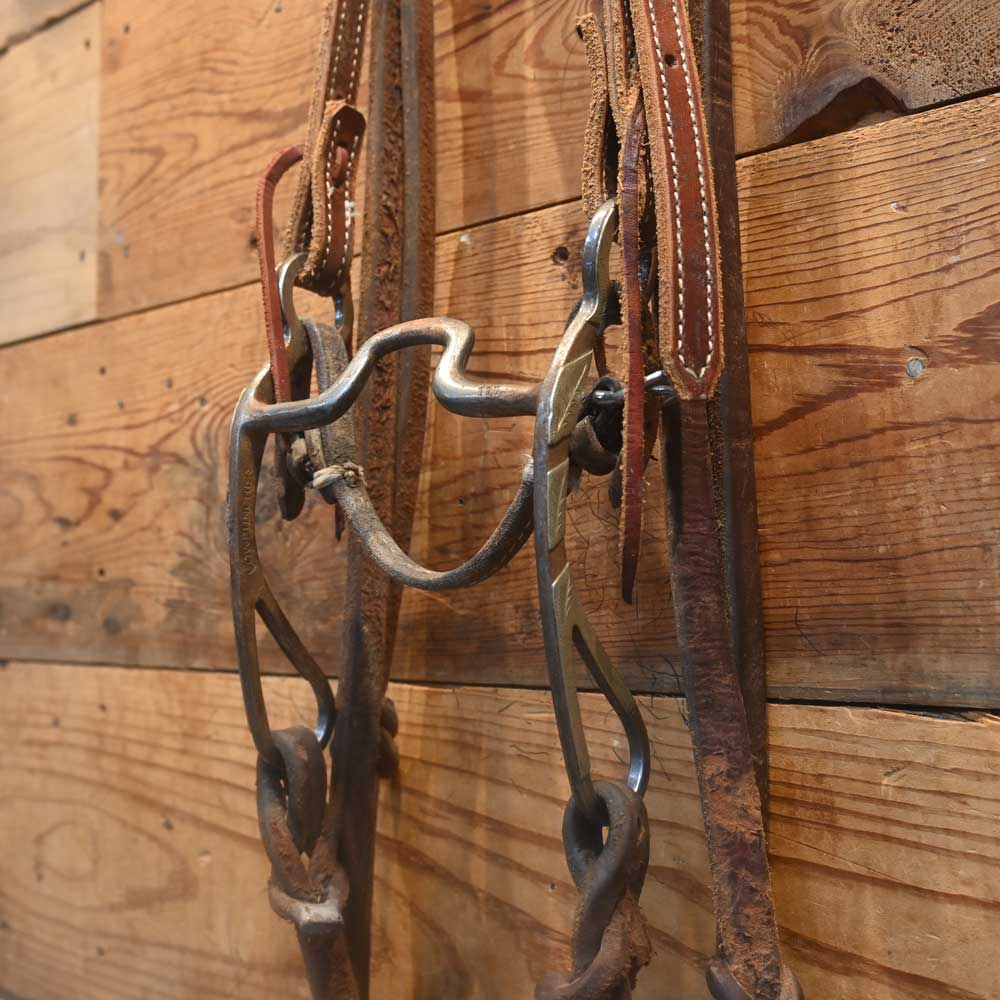 Bridle Rig - Cow Puncher Square Port Bit - RIG658 Tack - Rigs Cowpuncher   