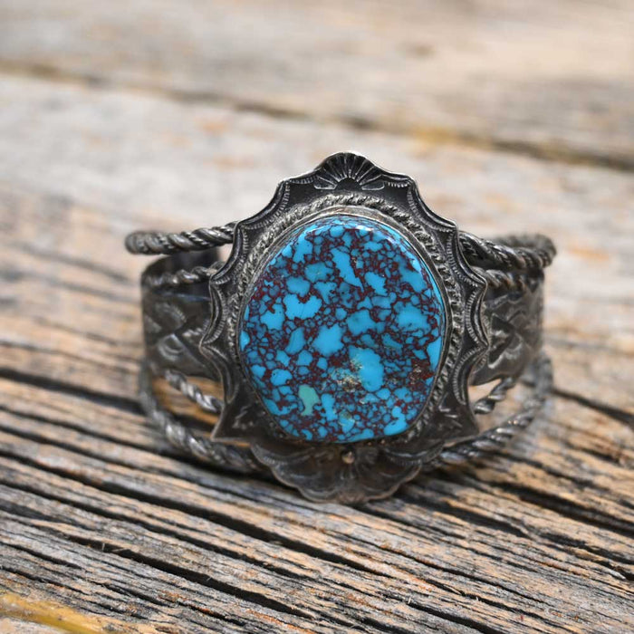 Vintage Navajo Turquoise Bracelet Collectibles MISC