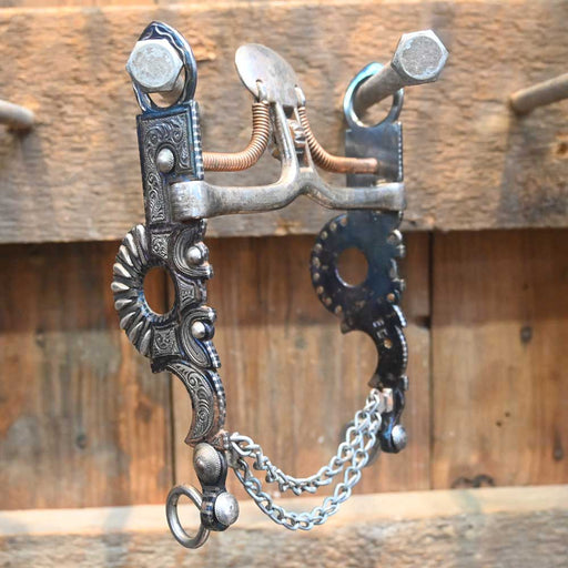 Eduardo Grijalva Silver Mounted Spade Bit Tack - Bits Eduardo Grijalva