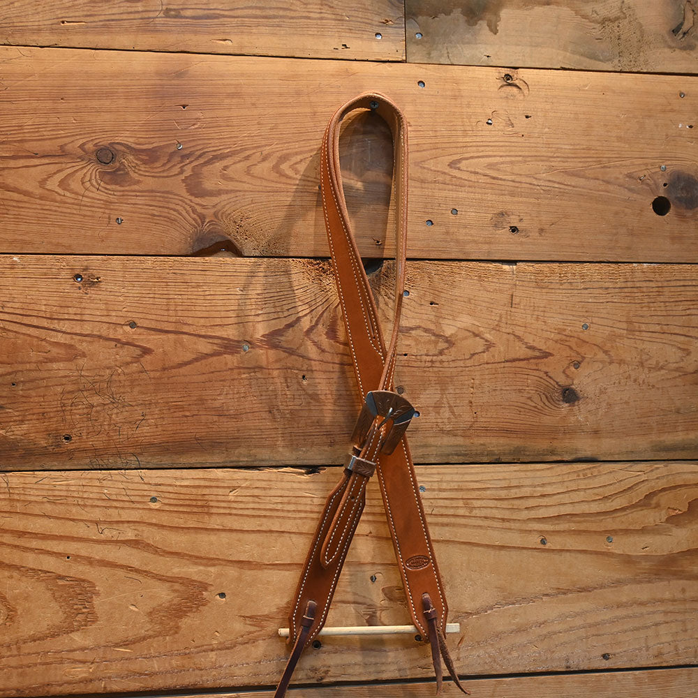 King Saddlery Split Ear Headstall Copper Buckle Tack - Headstalls King's Saddlery