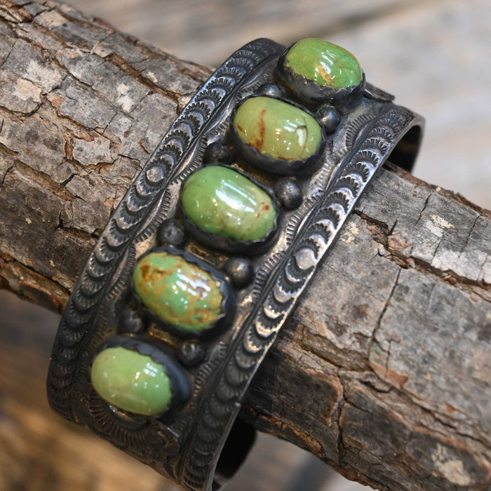 1980's Vintage Cuff Handmade by Albert Payton