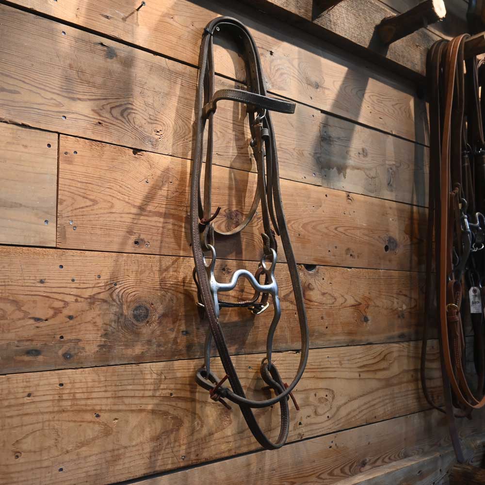 Bridle Rig - with Solid Port Bit -  SBR115 Sale Barn MISC   