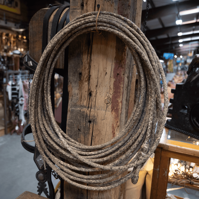 1950's Rawhide Lariat Rope