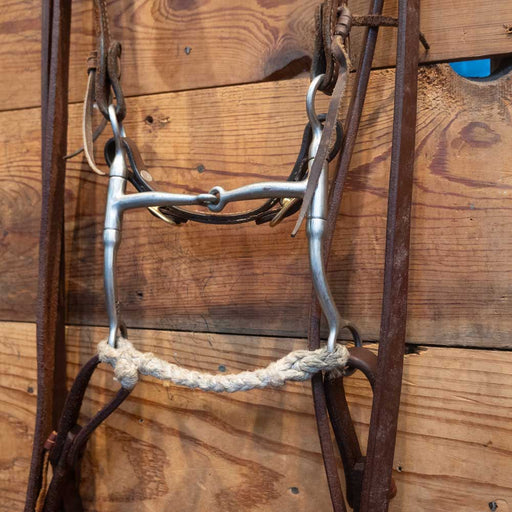 Shanked Snaffle Bit Bridle Rig Sale Barn MISC