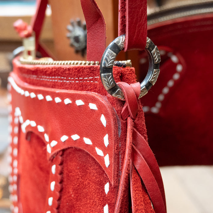 Handmade Selina Pool Crossbody Chap Purse WOMEN - Accessories - Handbags Selina Pool
