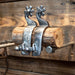Brian Strange Silver Mounted Spurs 6 pt Rowels Tack - Spurs Brian Strange