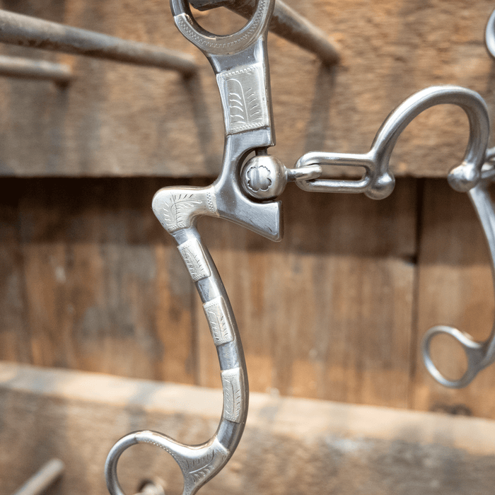 Silver Mounted Kerry Kelley 7 Ported Chain Bit