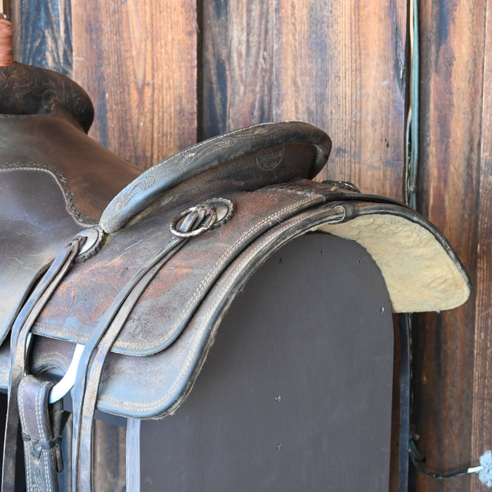 15.5" USED WEBB'S RANCH SADDLE