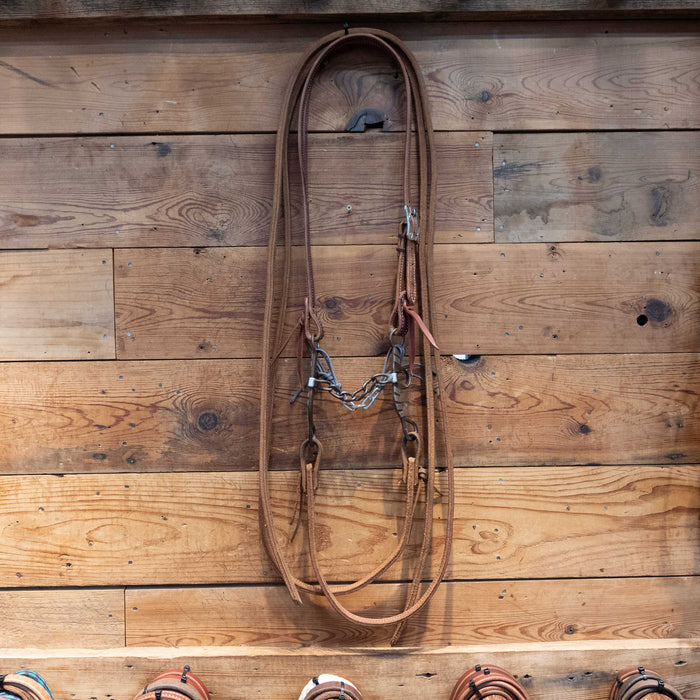 Silver Mounted Sullivan Chain Bridle Rig